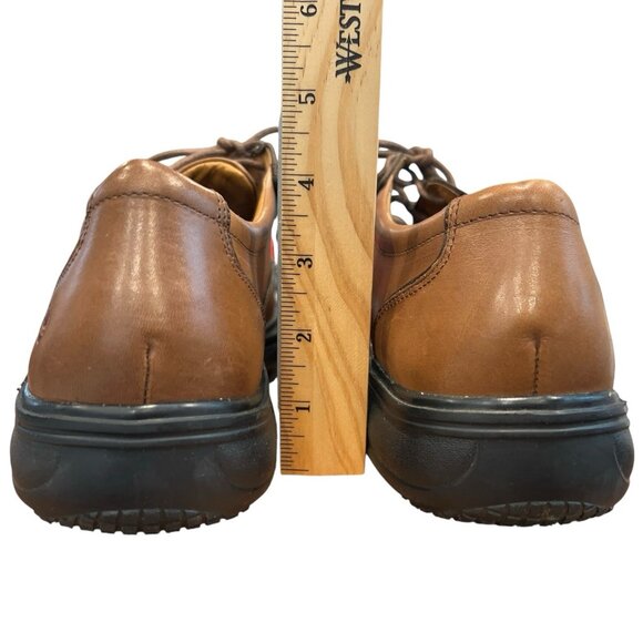 Dr Comfort Captain Brown Leather Cap Toe Derby Comfort Shoes Mens Size 7 M Dress main image 7